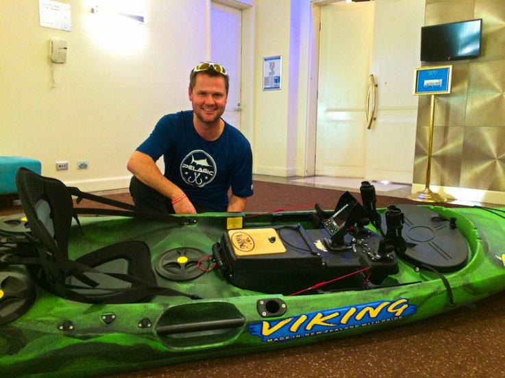 Viking Kayaks - NZ - IFISH TV get set to take on Viking Kayaks